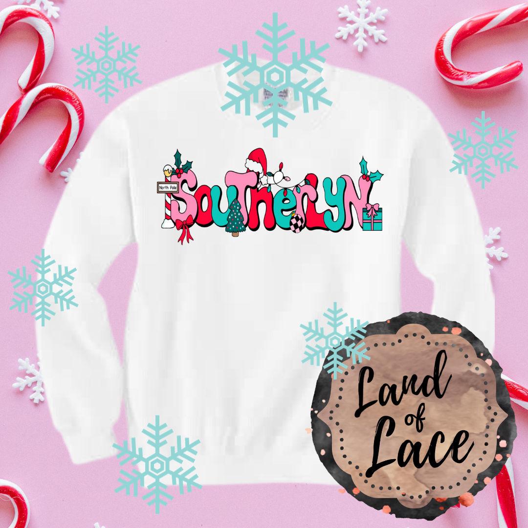 Personalized Name Sweatshirts! (Youth Sizes $28.50)
