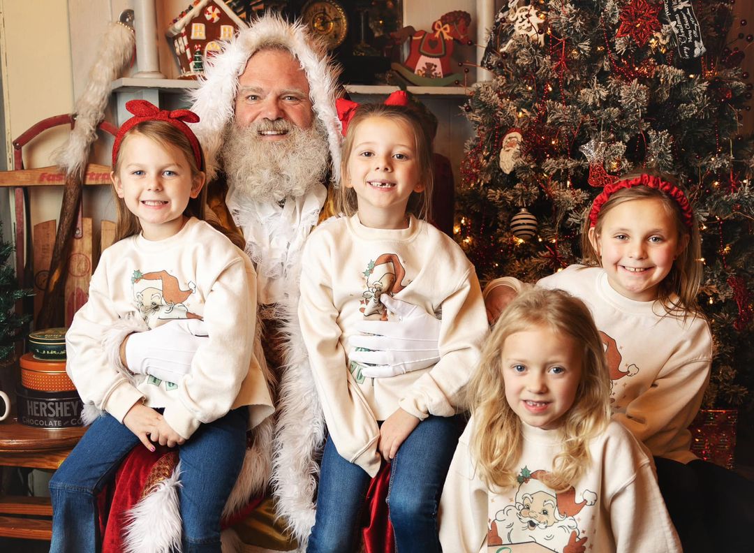 Santa's Coming to Town Sweatshirt Youth & Adult ($28.50-$38.50)